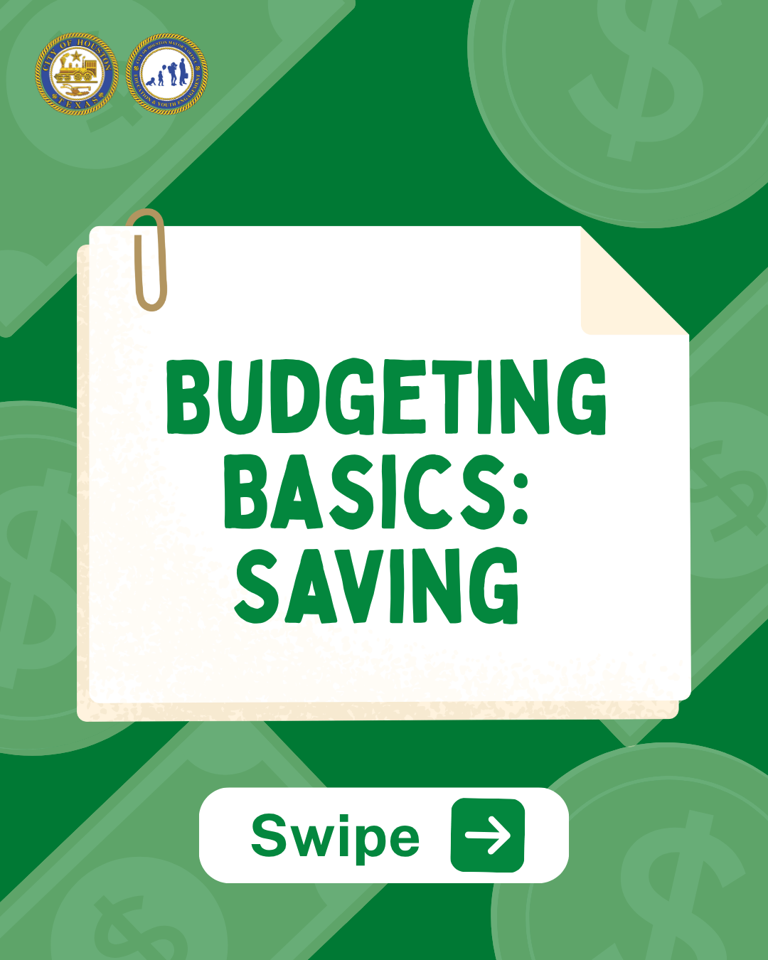 Saving